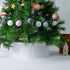 Blissun Christmas Tree Ring, Plastic Christmas Tree Collar, Christmas Tree Skirt for Artificial Christmas Trees Decoration (White)