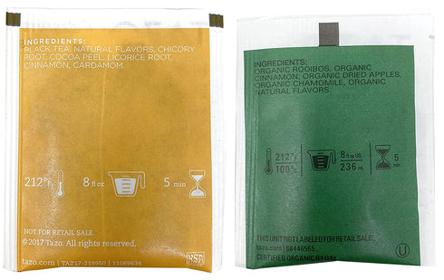 Tazo Teas Tazo Tea Bags Sampler 38 Count Variety Gift Box, Dessert Themed 8 Different Flavors Set