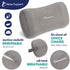 RELAX SUPPORT Office Chair Back Support Pillow RS11-X Lumbar Cushion for Upper and Lower Back Pain Uses Special Patented Technology Has Unique Lateral Convex Orthopedic Shape for a Pain Free Back