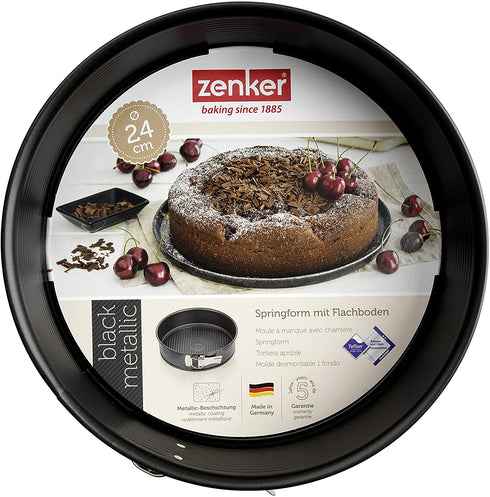 Zenker Non-Stick Carbon Steel Springform Pan, 9-Inch