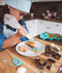 Handstand Kitchen Under the Sea 15-piece Ultimate Mermaid and Sea Life Baking Party with Recipes for Kids