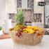 Small Wicker Baskets - Hand-Woven Seagrass Storage Baskets - Beautiful Toilet Paper Holder Basket for Bathroom - 12" x 7.2" x 4.4", 2-Pack