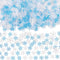 1200Pcs Snowflake Confetti Blue & White Glitter- Winter Wonderland Decor, Blue Snowflake Confetti, Snowflake Party Favors for Kids, Winter Baby Shower Decorations, Christmas Confetti Decor