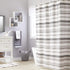 SKL Home by Saturday Knight Ltd. Geo Stripe Hand Towel Set, White 2 Count