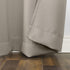 Sun Zero Soho Blackout Energy Efficient Grommet Curtain Single Panel, 54" x 84", Stone