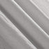 No. 918 Erica Crushed Texture Sheer Voile Rod Pocket Curtain Panel, 51 in x 84, Silver Gray