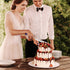 Homi Styles Cake Knife and Server - Wedding Cake Knife Set - Serving Set for Receptions, Birthdays - Cake Cutting Set - Match the Color to Your Event Theme - Cake Knife and Cutter (Blue)