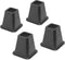 Whitmor Bed Risers - Black (Set of 4)