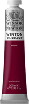 Winsor & Newton Winton Oil Color Paint, 200-ml Tube, Magenta