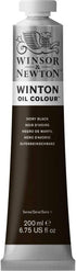 Winsor & Newton 1437331 Winton Oil Color Paint, 200-ml Tube, Ivory Black