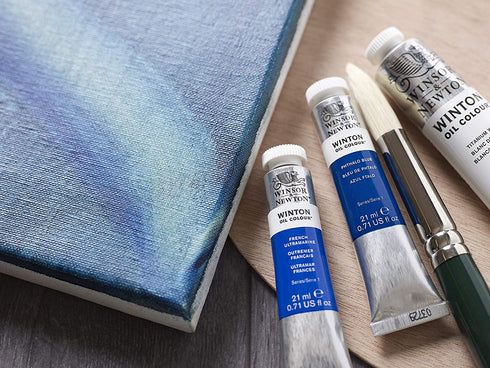 Winsor & Newton Winton Oil Color Paint, 200-ml Tube, Zinc White