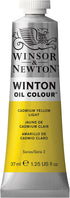 Winsor & Newton 1414113 Winton Oil Color Paint, 37-ml Tube, Cadmium Yellow Light