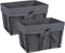 DII Farmhouse Chicken Wire Storage Baskets with Liner, Medium, Vintage Grey, 11x7.88x7", 2 Piece