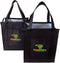 Prized Pantry 2 Pack Insulated Reusable Grocery Bags, X-Large Heavy Duty Cooler Tote Bags, Premium Insulation, Bottom Support, Wrap-Around Handles, Front Pocket, Zipper, No Leak, Keeps Food Hot/Cold