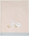 Avanti Linens Seaglass Collection, Embroidered Bath Towel, Beige