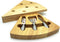 Bamboo Essentials Rubber Wood Cheese Board Set - Charcuterie Platter with Cutlery Set - Perfect for Birthday, Housewarming & Wedding Gifts, Can Be Used in Sets forming a Center Piece