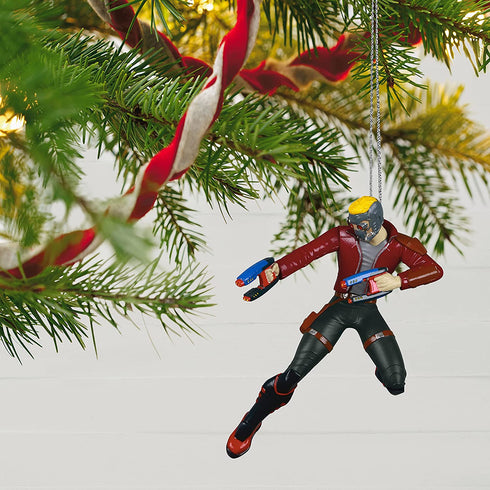 Hallmark Keepsake Christmas Ornament 2021, Marvel Guardians of The Galaxy Star-Lord