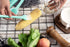 Silicone Spatula Set, Heat-Resistant Spatula - Non-Stick Rubber Spatula for Cooking, Baking, and Mixing (6 Piece Set, Aqua Sky)