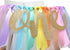 Pastel Rainbow High Chair Banner for 1st Birthday - Party Supplies for Highchair Tutu Skirt, First Birthday with One Pennant,Rainbow Birthday Decorations for Girls (Rainbow Banner)