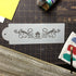 Designer Stencils Fleur De Lis Cake Stencil, Beige/Semi-Transparent