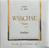 Warchal Violin String Amber E / Ball End