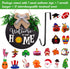 jollylife Welcome Sign Front Door Decorations + Wreath Hanger + 21PCS Interchangeable Seasonal Plaques -St Patricks Day/Easter/Spring Decor Home Porch Indoor Outdoor Hanging Ornaments Gifts