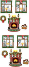 Beistle , 10 Piece Indoor Christmas Decor Props, 15'' - 49''