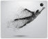Soccer Wall Art Prints - Particle Silhouette Set of 4 (8x10) Poster Photos - Man Cave- Bedroom Decor