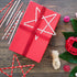 FEPITO 200Pcs Red and Pink Paper Straws Valentines Paper Straws Hearts Paper Straw Stripe Drinking Straws for Valentine's Day, Birthday Party, Wedding, Christmas Party Supplies