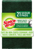 Scotch-Brite Heavy Duty Scour Pads, Scouring Pads for Kitchen and Dish Cleaning, 21 Pads