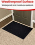 SlipToGrip Universal Door Mat Plaid Design Size 35 x 23 Anti Slip, Durable & Washable Duraloop Mesh Entrance Outdoor & Indoor Welcome Mat Dirt and Dust Absorber