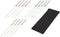 Fox Run 11655 Set of 12 Stainless Steel 9.5" Plus Bonus Storage Bag-Color Coding Fondue Fork Silver