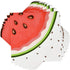 Watermelon Party Supplies Tableware Set 24 9" Plates 24 7" Plate 24 9 Oz. Cups 50 Lunch Napkins Pink Green Melon Fruit Slice Disposable Paper Goods for Summer Picnic Baby Shower & Birthday Party Decor