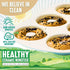 GreenLife Bakeware Healthy Ceramic Nonstick, 6 Cavity Donut and Bagel Pan Baking Mold, PFAS-Free, Turquoise