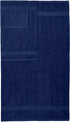 Amazon Basics 6-Piece Fade Resistant Bath, Hand and Washcloth Towel Set - Navy Blue