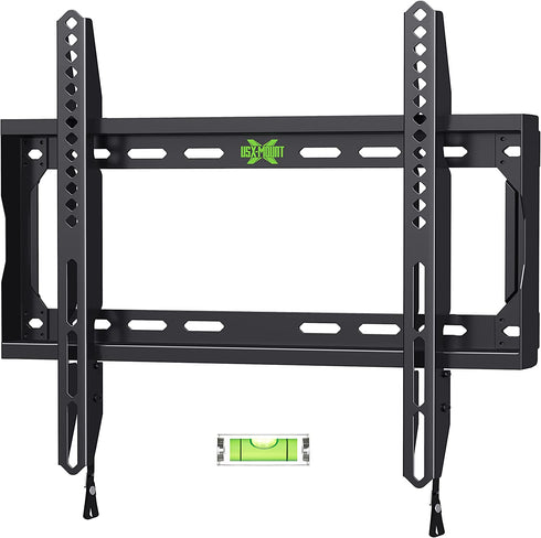 USX MOUNT Fixed TV Wall Mount with Low Profile for Most 26-55 Inch LED, LCD and Flat Screen TVs, TV Mount Bracket with VESA Up to 400x400mm and Weight Capacity 99lbs,and Space Saving TV Bracket