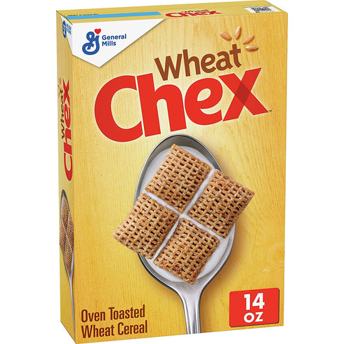 Wheat Chex Breakfast Cereal, Homemade Chex Mix Ingredient, 14 OZ