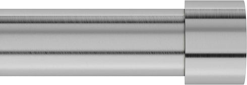 Umbra Cappa 1-Inch Curtain Rod, Includes 2 Matching Finials, Brackets & Hardware, 36 to 66, Nickel