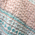Lush Decor Turquoise & Pink Elephant Stripe Fuzzy Reversible Sherpa Throw Blanket 60 x 50, 60" x 50"