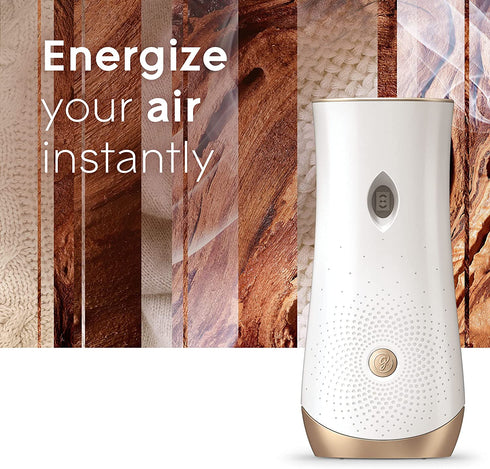 Glade Automatic Spray Refill and Holder Kit, Air Freshener for Home and Bathroom, Cashmere Woods, 6.2 Oz