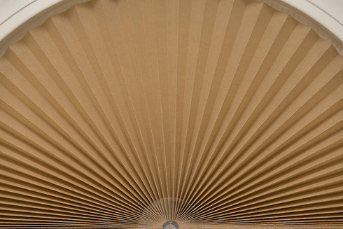 Original Arch Light Filtering Fabric Shade, 72 in x 36 in, Natural