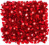 Fovths 32.8 Feet Valentines Tinsel Garland Metallic Tinsel Twist Garland with Red String Lights Valentines Tree Hanging Garland Decoration for Valentine Indoor Outdoor Decorations (Red)