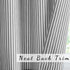July Joy 3 Piece Cotton Kitchen Curtains and Valances Set for Small Windows Short Curtains 36 Inches Length for Cafe Bathroom Tab Top 56" x 36", Black