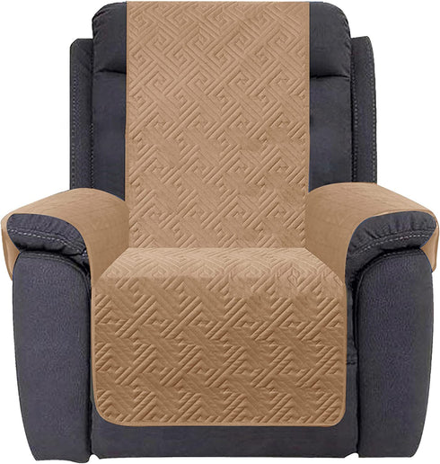 Recliner Chair Covers Waterproof with Anti-Skip Furniture Protector Sofa Slipcover Sofa Covers for Dogs
