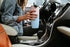 Simple Modern Travel Coffee Mug Insulated Stainless Steel Thermos Cup Voyager with Straw and Clear Flip Lid 24oz (710ml) Tumbler, -Deep Ocean