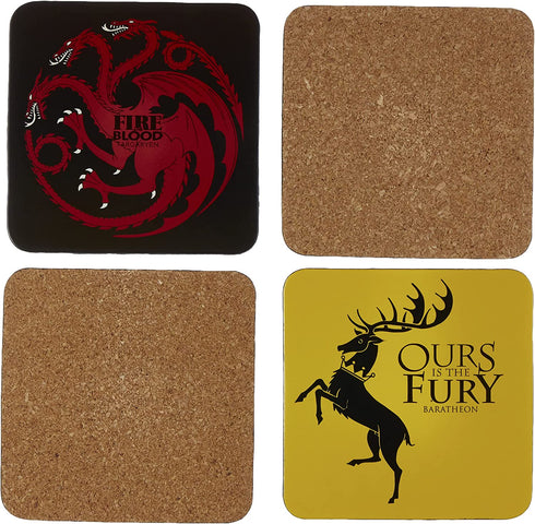 Game of Thrones: House Sigil Coaster Set