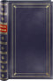 Spiral Bound Photo Album 300 Bi-Directional Memo Pockets Hold 4x6 Photos, Navy Blue