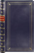 Spiral Bound Photo Album 300 Bi-Directional Memo Pockets Hold 4x6 Photos, Navy Blue