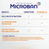 Microban Disinfectant Spray, 24 Hour Sanitizing and Antibacterial Spray, Sanitizing Spray, Citrus Scent, 2 Count (15 fl oz Each) (Packaging May Vary)