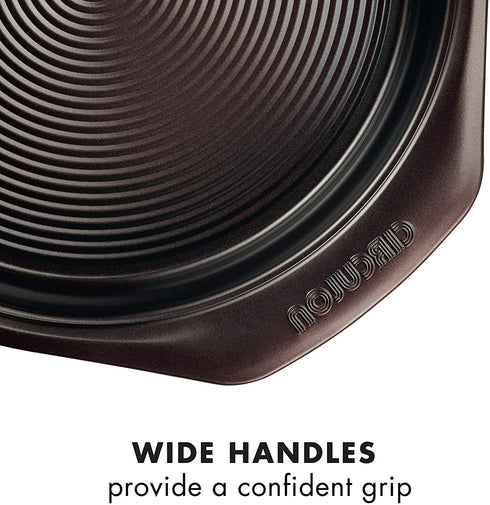 Circulon Nonstick Bakeware, Nonstick Cookie Sheet / Baking Sheet - 10 Inch x 15 Inch, Chocolate Brown